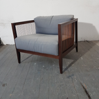 Lounge Armchair Astoria - Franco Bizzozzero By Bonacina - 1990s thumbnail 2