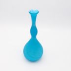 Vintage Golvend Blauw Murano Vaasje thumbnail 3