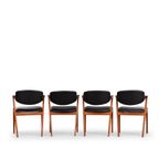 Reupholstered Z-Chair : No. 42 By Kai Kristiansen For Slagelse Mobelvaerk, 1960S, Set Of 6 thumbnail 7