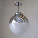 Art Deco Style Plafondlamp Bol – Vintage thumbnail 5
