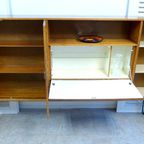 Mooie Vintage Highboard Retro Buffet Wand Kast thumbnail 5