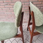 Set Van 2 Vintage Stoelen Jaren 60 Teeffelen Stijl thumbnail 12