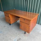 Vintage Teak Bureau Jaren 60 70 thumbnail 8