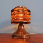 Art Deco Koperen Lamp, Van Coulter (Canada) thumbnail 3