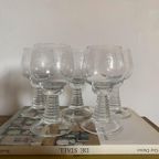 5x Roemer Wijnglas Transparant Gegrafeerd thumbnail 4