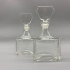 Set Kristallen Parfumflesjes 2 Stuks 70's thumbnail 6