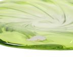 Xxl Fruitschaal Val Saint Lambert Kristal Limoen Groen 40cm thumbnail 11
