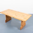 Carl Malmsten For Karl Andersson & Söner Pine Dining Table / Eettafel thumbnail 5