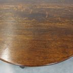 Zeer Mooie Antieke Eikenhouten Engelse Gateleg Tafel Met Een Uitmuntend Patina thumbnail 10
