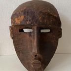 Afrikaans Houten Masker Van 35 Cm thumbnail 10