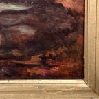 Schilderij "De Goede Herder". Olieverf Op Doek. thumbnail 6