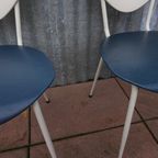 Jaren 50 Skai Stoelen, Set Van 2 thumbnail 4