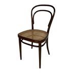 Thonet (Original, Stamped) - No. 14 - Antique Dining Chair With Webbing Seat - Great Condition, M thumbnail 2