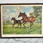 “The Joy Of The Gallop” By Ignace Konrad. Print Nr. 1656 thumbnail 3