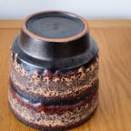 Vintage Bloempot Keramiek Bruin Structuur Bloempotje thumbnail 6