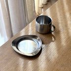 Vintage Stainless Steel Coffee Cup thumbnail 3