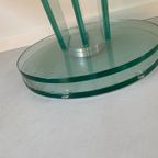 Mid Century / Vintage Glazen Italiaanse Salontafel thumbnail 12
