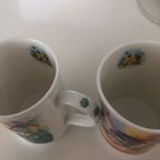 Twee Beker Bone China Engeland / Disney thumbnail 6