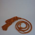 Burnt Orange Baroque Tassel Tie-Backs For Curtains thumbnail 5