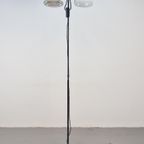 Vintage Valenti Milano Vloerlamp Design ‘70 Italy Wit Dimmer thumbnail 5