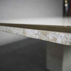 Travertine Dining Table By Jean Charles & Willy Rizzo, 1970' thumbnail 10