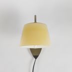 Hala Zeist - Wandlamp - Geborsteld Staal - Glas - 1990'S thumbnail 4