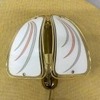Hollywood Regency Wandlampje Vintage Brass thumbnail 3