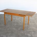 Vintage Eettafel | Tafel | Jaren 60 | Uitschuifbaar | Zweeds thumbnail 5