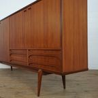 Highboard “Paola Series” By Oswald Vermaercke In Teak Wood For V-Form thumbnail 5