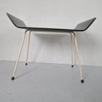 Hans Bellman Stijl Mid Century Side Table Gebogen Hout thumbnail 6