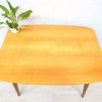 Retro Vintage Eettafel Tafel Jaren 60 70 Hout thumbnail 5