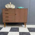 1970S Brown Sideboard Cabinet thumbnail 2