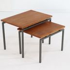 Set Van 2 Stiemsma Nesting Tables Vintage thumbnail 8