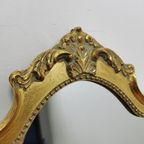 Vintage Barok Brocante Rococo Spiegel, Schouwspiegel 813 thumbnail 7