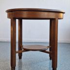 Set Of Two Low Chairs And Coffee Table From The Amsterdam School/ Art Deco Circa 1930s. thumbnail 16