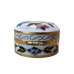 Witte Vintage Cloisonné Pillendoosje thumbnail 7