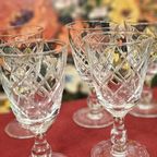 Mooie Portglaasjes Ruitkristal (set Van Vier) thumbnail 3