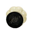Art Deco Thabur Plafondlampen Beige Opaline Glas Tulip, Den Haag Jaren '20/'30 thumbnail 4