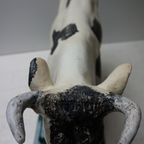 Oude Gipsen Model Van Koe Uit Slagerij, Beenhouwerij thumbnail 18