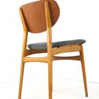 Set Van 4 Vintage Stoelen Nieuw Bekleed thumbnail 7