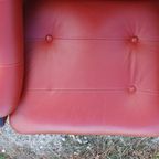 Coja Armchairs Lederen Bekleding Palissander Frame thumbnail 11