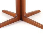 Niels Bach Vintage Ronde Eettafel Eetkamertafel Deens Massief Teak thumbnail 3