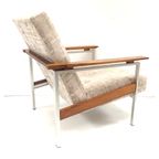 Vintage Design Fauteuil Van Topform Met Rio Palissander Armleuningen Gemaakt In De Jaren 60 thumbnail 4