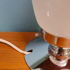 Set Van 2 Tafellampen Murano Italië Bedlampjes Lampen Lamp thumbnail 2