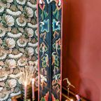 Tibetaans Kastje Houtsnijwerk Handgeschilderd thumbnail 3