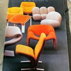 Unieke Meubelset Artifort - Driezitsbank Met Club Chairs thumbnail 9