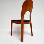 Set Van 4 Niels Koefoed Stoelen Blauw, 1960's thumbnail 4