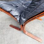 Originele Westnofa Siësta Chair, Low Back | Ingmar Relling | Zwart Leer thumbnail 16