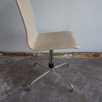 Vintage Brabantia Stoel / Stool / Chair Voor Eetkamer Of Keuken In Beige Kunstleder (skai) thumbnail 11