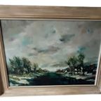 Groot Landschap Van Albert Eeckhout. thumbnail 4